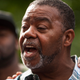 Clarence D. Castile, uncle of Philando Castile, speaks outside the Governor’s Mansion in St. Paul, Minn., on July 7, 2016.
Stephen Maturen/Getty Images